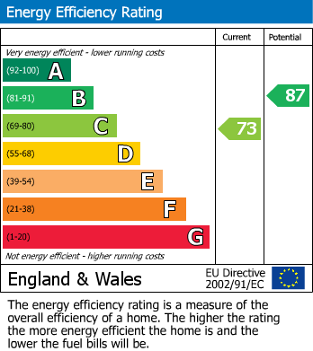 EPC Graph for Sandwell Grove, Cradley Heath