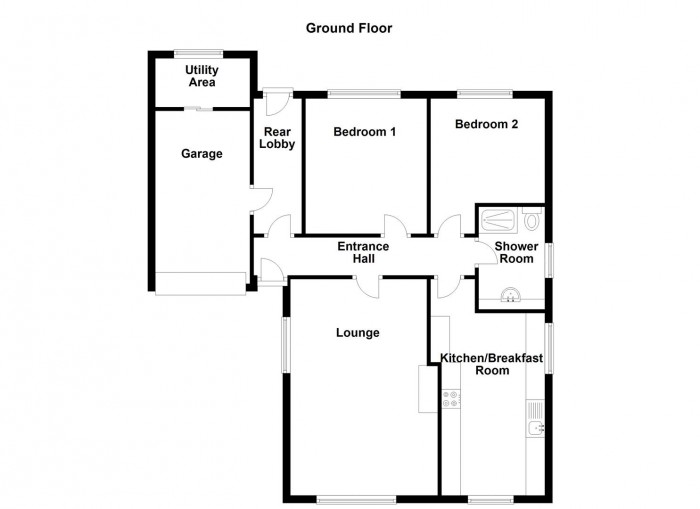 Floorplan for Scotts Green Close, Dudley