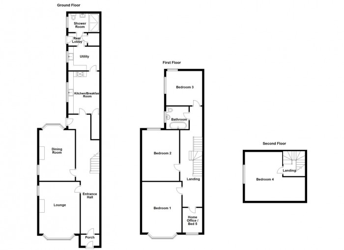 Floorplan for Sydney Road, Cradley Heath