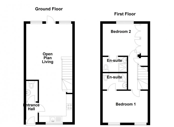 Floorplan for High Street, Quarry Bank, Brierley Hill