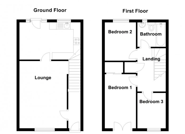 Floorplan for Monnins Avenue,Tipton