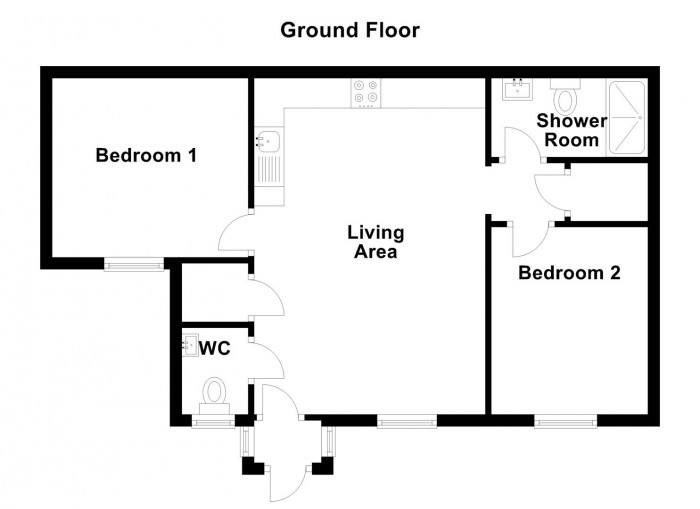 Floorplan for Oak Barn Road, Halesowen