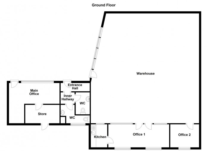 Floorplan for Lyde Green, Halesowen